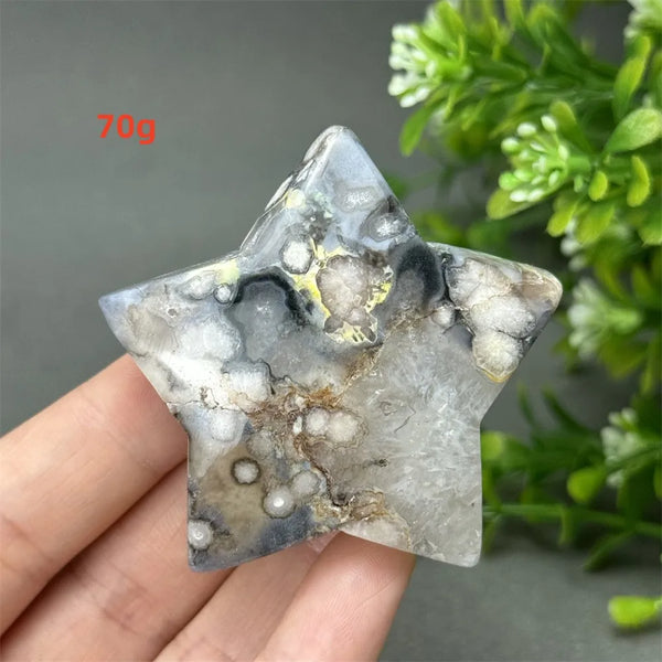 Black Cherry Blossom Agate-ToShay.org