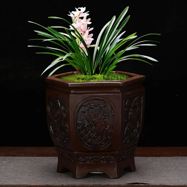 Clay Flowerpot-ToShay.org