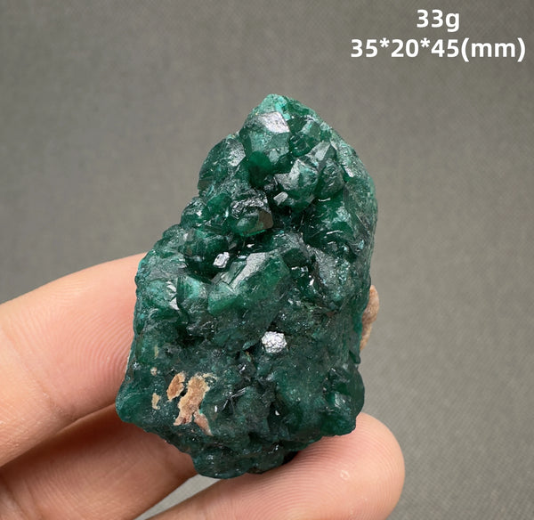Green Dioptase Quartz-ToShay.org