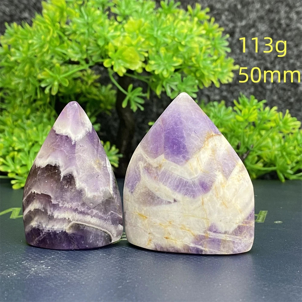 Purple Amethyst Crystal Torch-ToShay.org