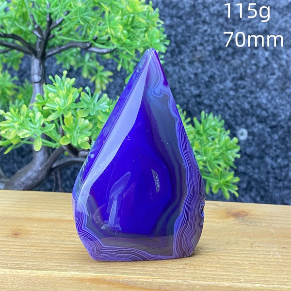 Purple Agate Torch-ToShay.org