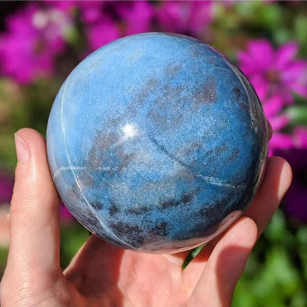 Blue Trolleite Crystal Ball-ToShay.org