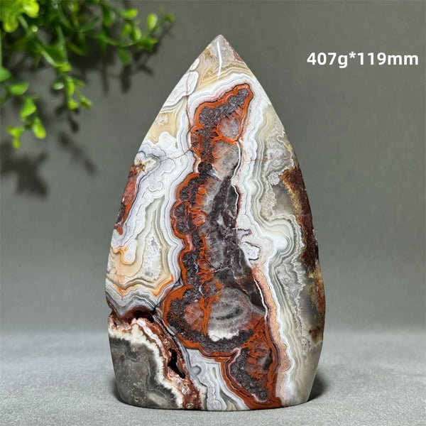 Red Agate Torch-ToShay.org
