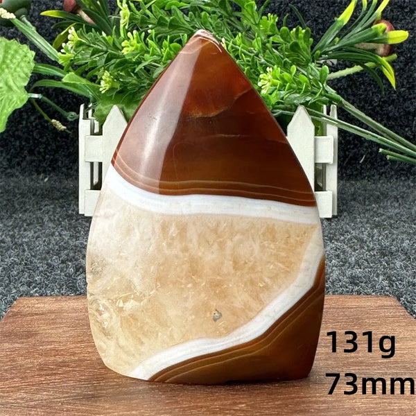 Red Carnelian Striped Agate-ToShay.org