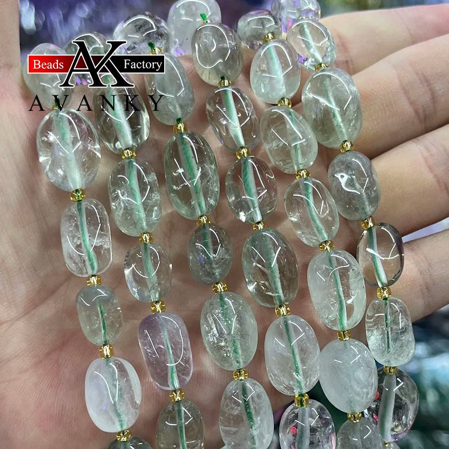Green Crystal Beads-ToShay.org