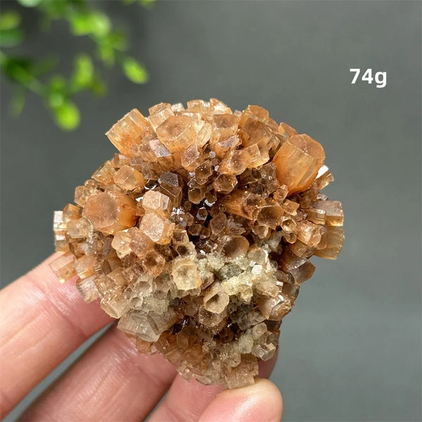 Orange Aragonite Crystal-ToShay.org