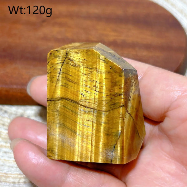 Blue Yellow Tiger Eye Stone-ToShay.org