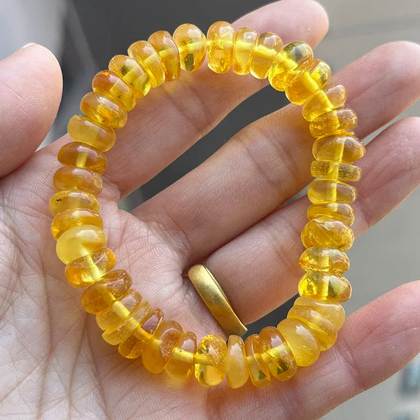 Yellow Amber Bracelets-ToShay.org