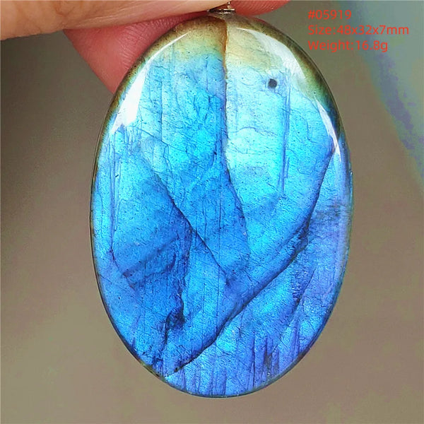Blue Light Labradorite Pendant-ToShay.org