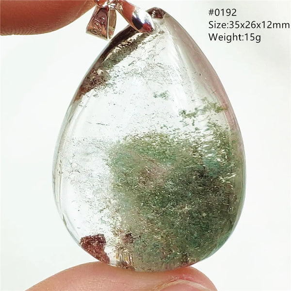 Green Phantom Quartz Pendant-ToShay.org