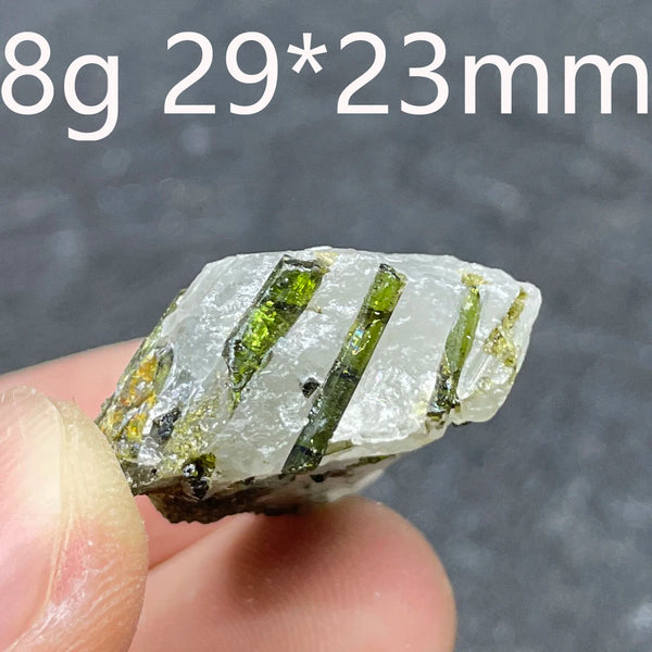 Green Tourmaline Crystal-ToShay.org
