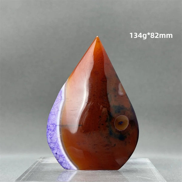 Purple Agate Torch-ToShay.org