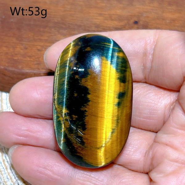 Blue Yellow Tiger Eye Stone-ToShay.org