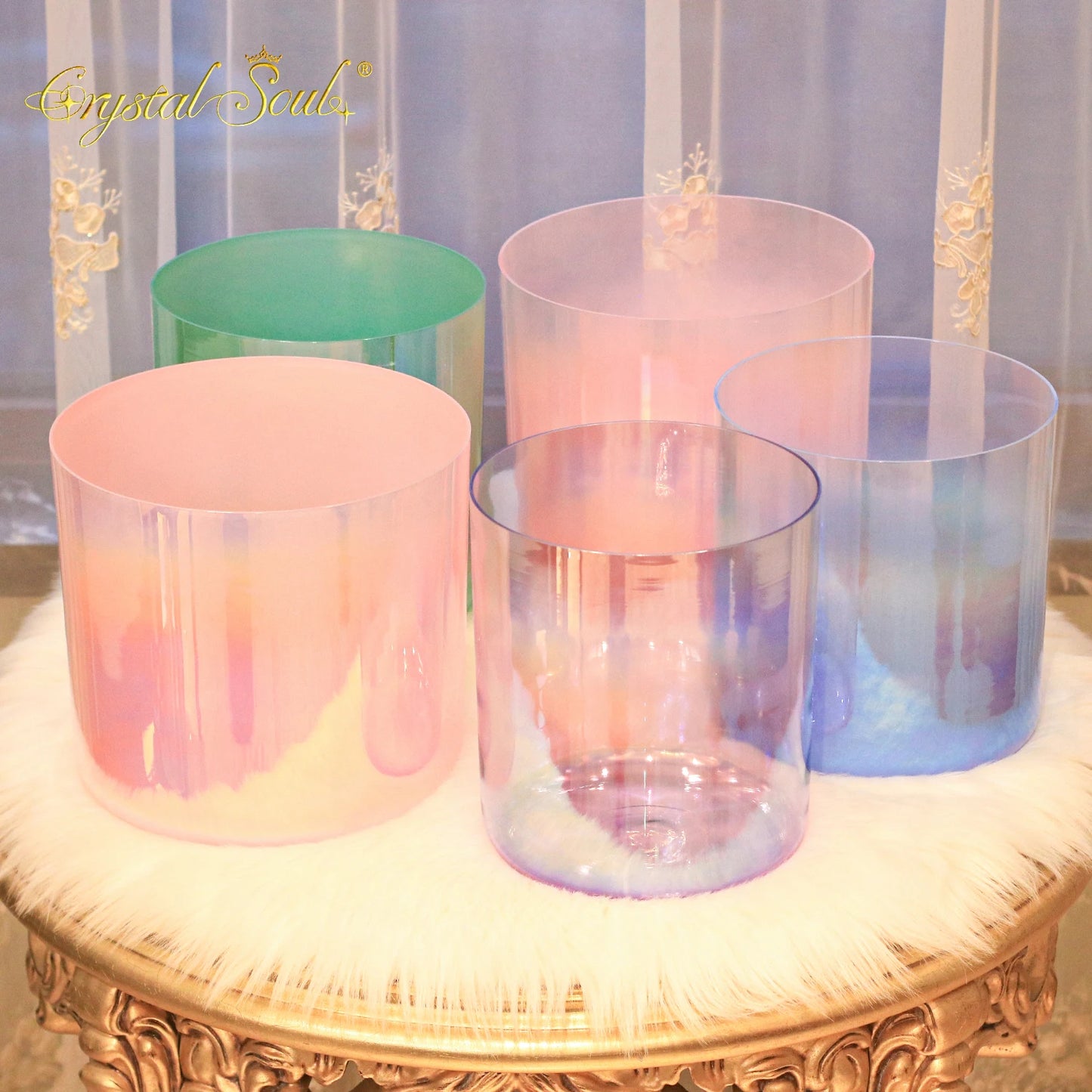 Mixed Crystal Singing Bowl Set-ToShay.org