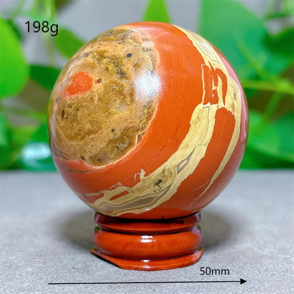 Red Jasper Ball-ToShay.org