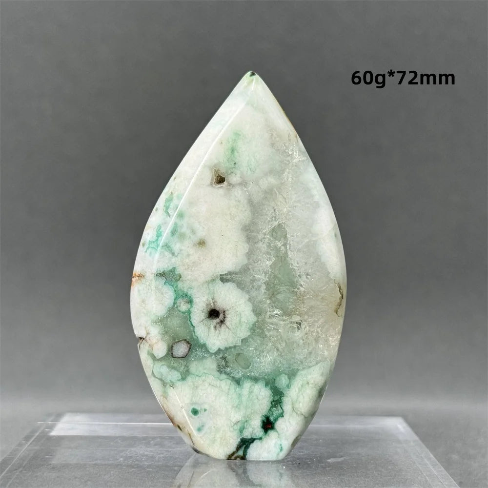 Green Cherry Blossom Agate-ToShay.org