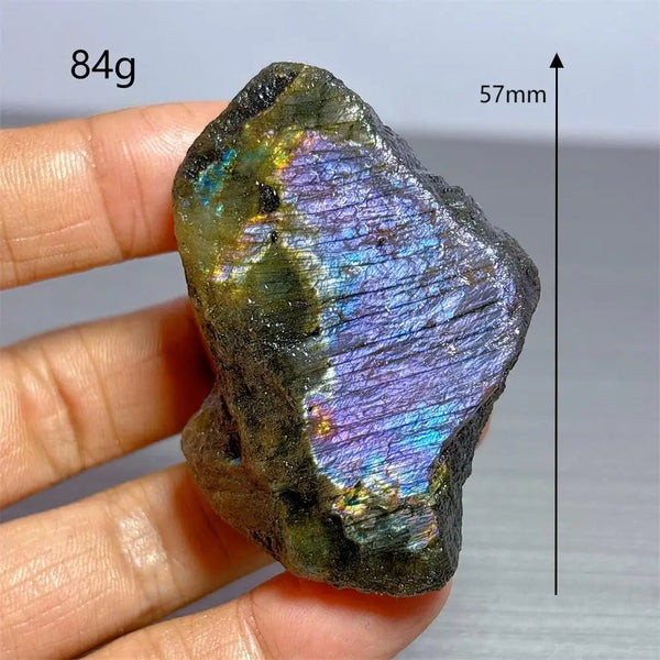Blue Rainbow Labradorite Crystal-ToShay.org