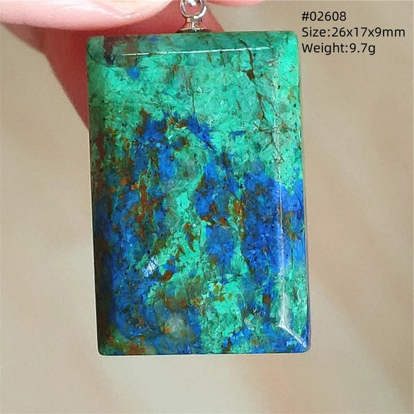 Blue Azurite Pendant-ToShay.org