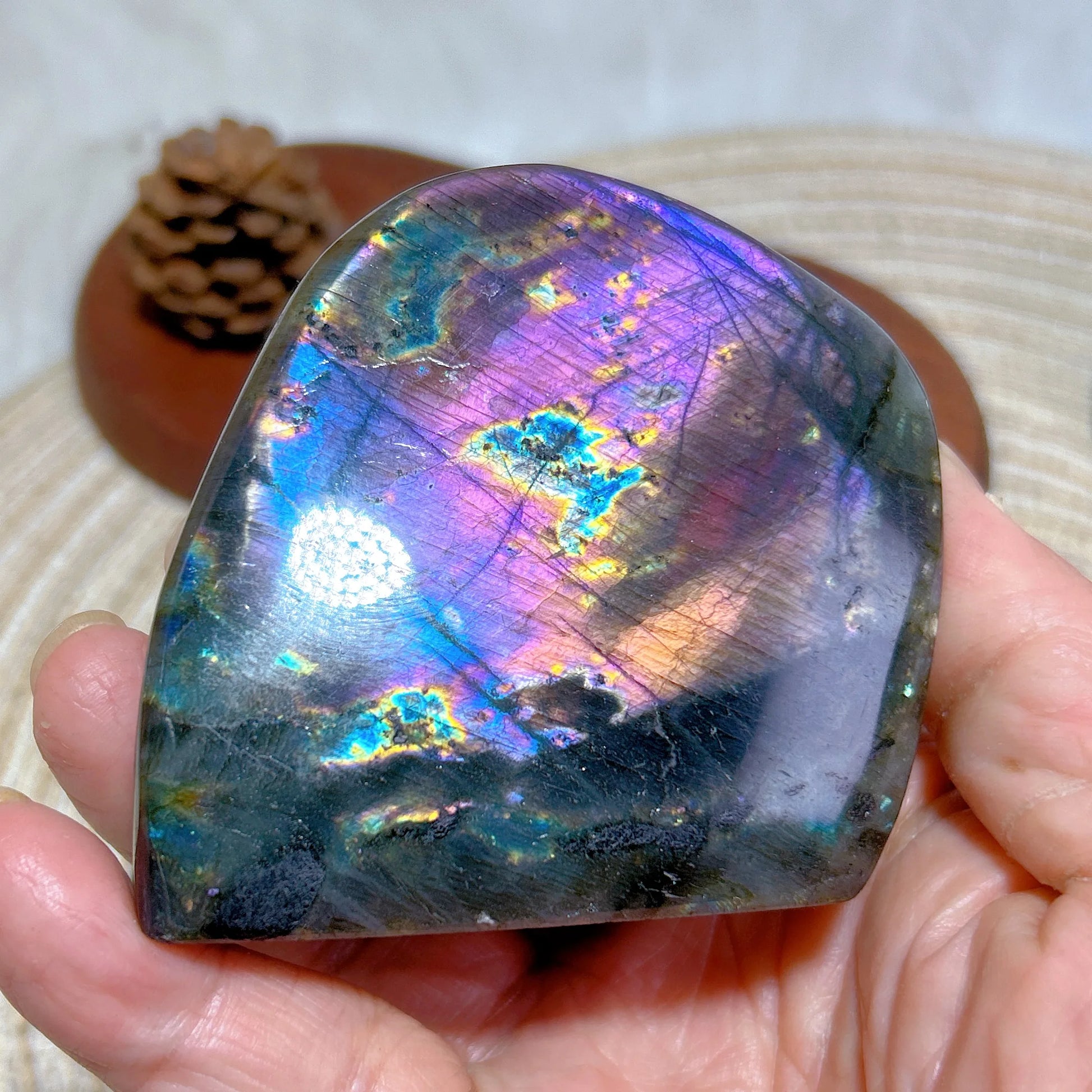 Blue Purple Labradorite Stones-ToShay.org