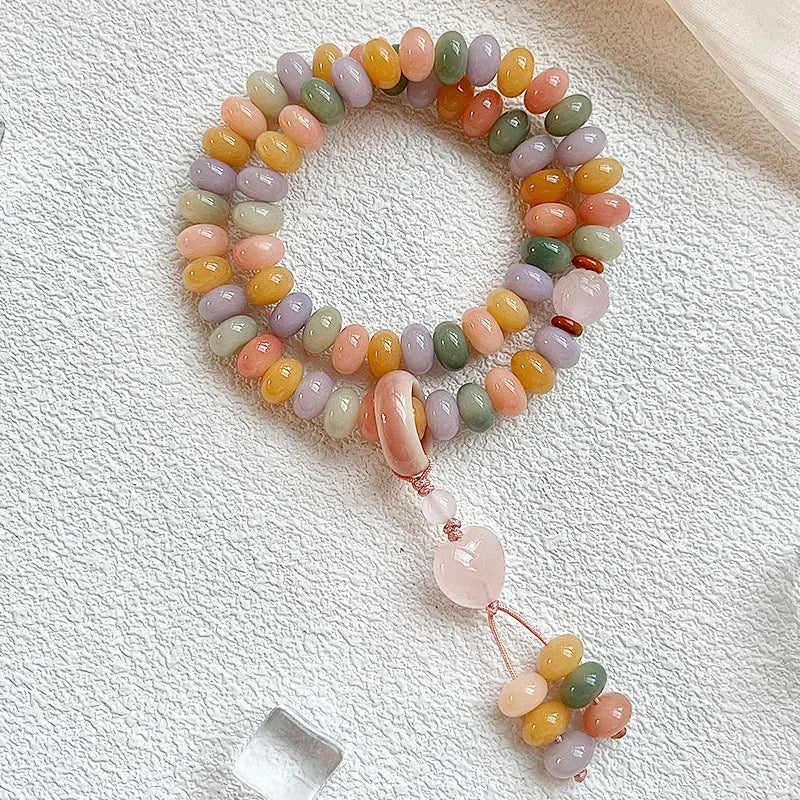 Rainbow Abacus Bodhi Beads-ToShay.org