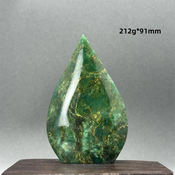 Green Emerald Jasper Torch-ToShay.org