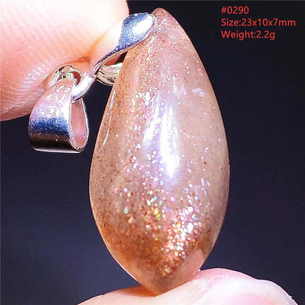 Orange Sunstone Pendant-ToShay.org