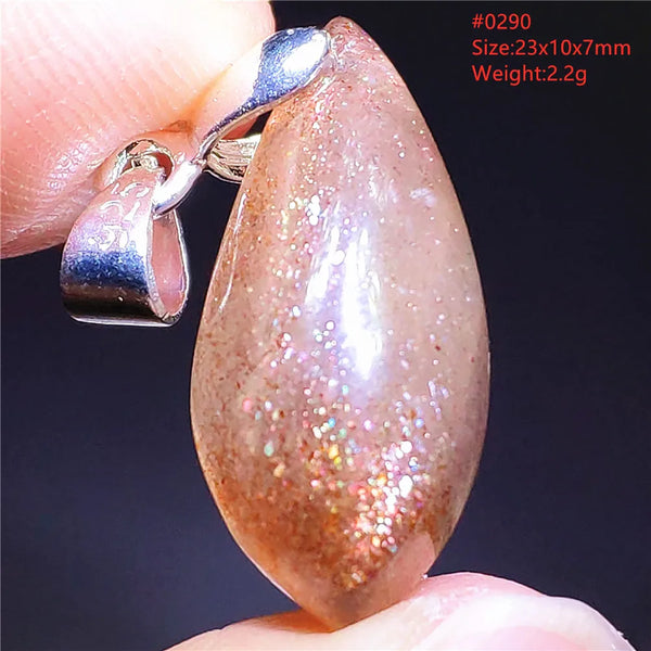 Orange Sunstone Pendant-ToShay.org