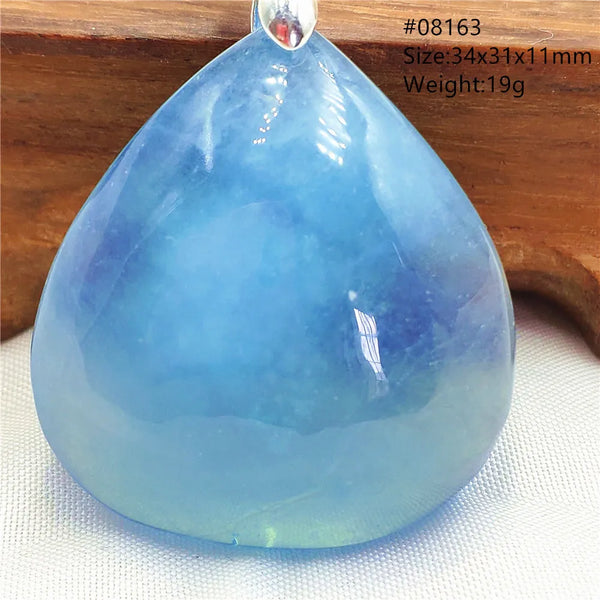 Blue Aquamarine Pendant-ToShay.org