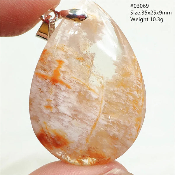 White Orange Phantom Pendant-ToShay.org