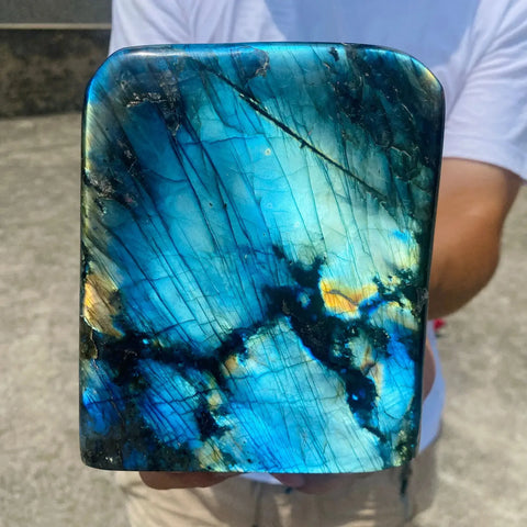 Blue Labradorite Quartz-ToShay.org
