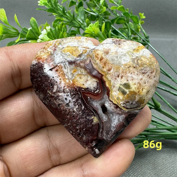 Red Agate Heart-ToShay.org