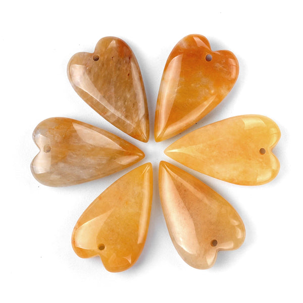 Mixed Crystal Heart Pendant-ToShay.org