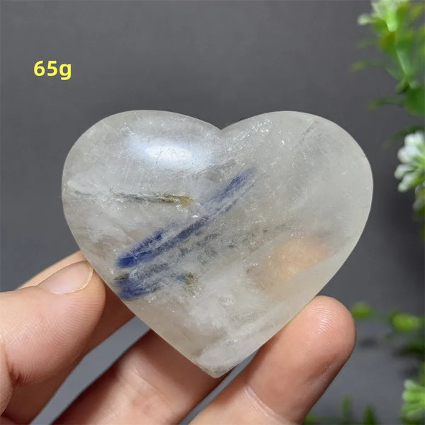 White Blue Crystal Hearts-ToShay.org