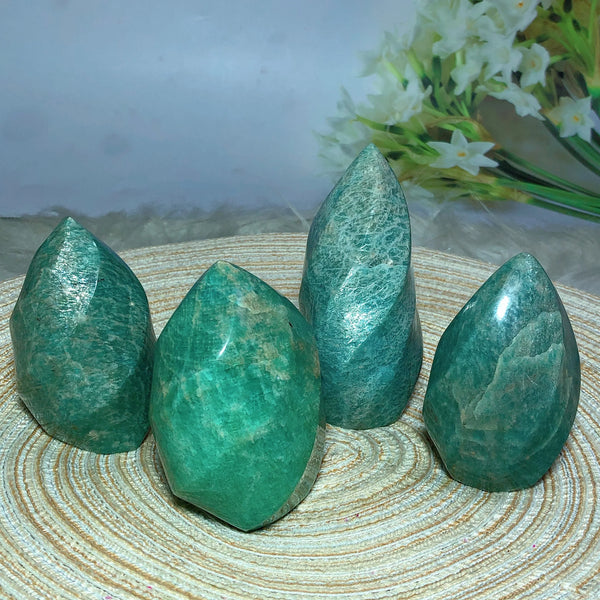 Blue Amazonite Flame-ToShay.org