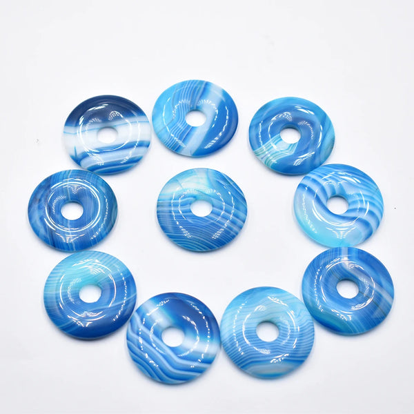 Mixed Stripe Doughnut Beads-ToShay.org