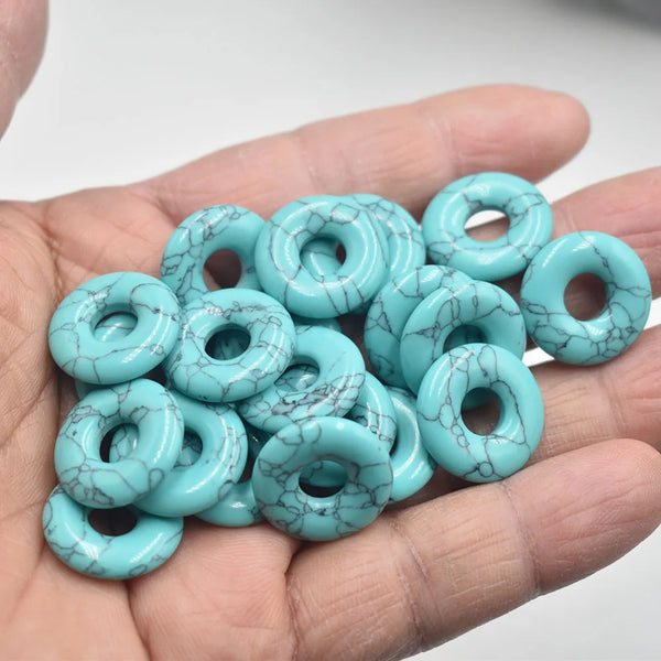Mixed Crystal Donut Beads-ToShay.org