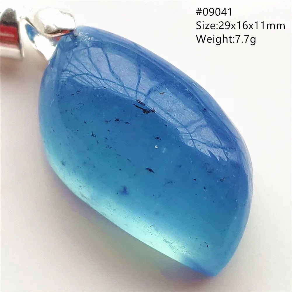 Blue Aquamarine Pendant-ToShay.org