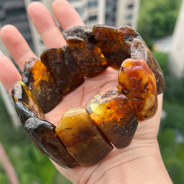 Yellow Amber Bracelet-ToShay.org