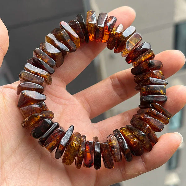 Yellow Amber Bracelet-ToShay.org