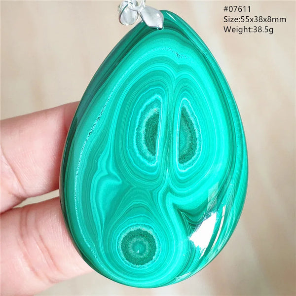 Green Malachite Pendant-ToShay.org