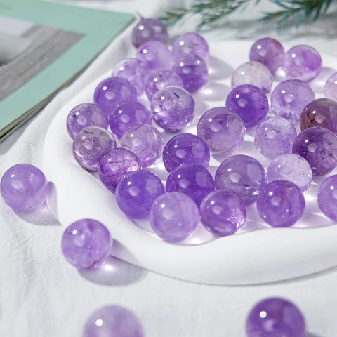 Purple Amethyst Balls-ToShay.org