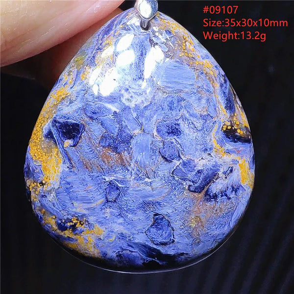 Blue Pietersite Chatoyant Pendant-ToShay.org