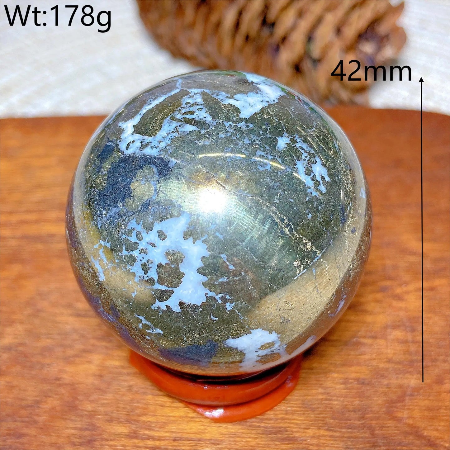 Gold Pyrite Ball-ToShay.org