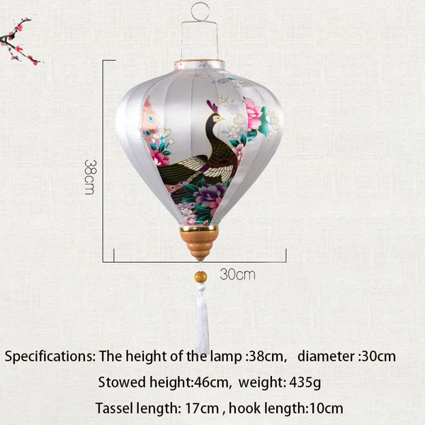 Silk Flower Lantern-ToShay.org