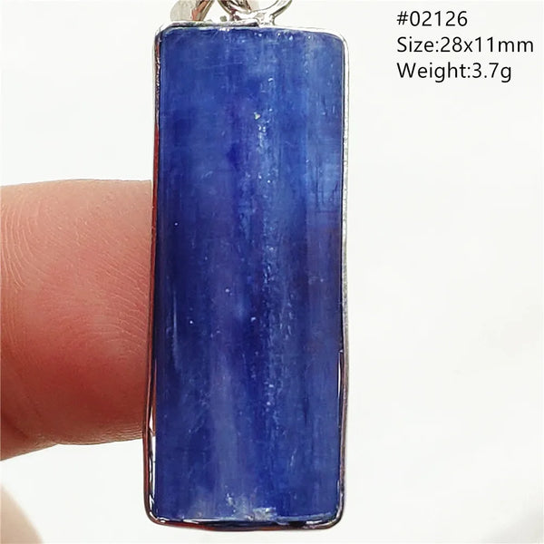 Blue Kyanite Cat Eye Pendant-ToShay.org