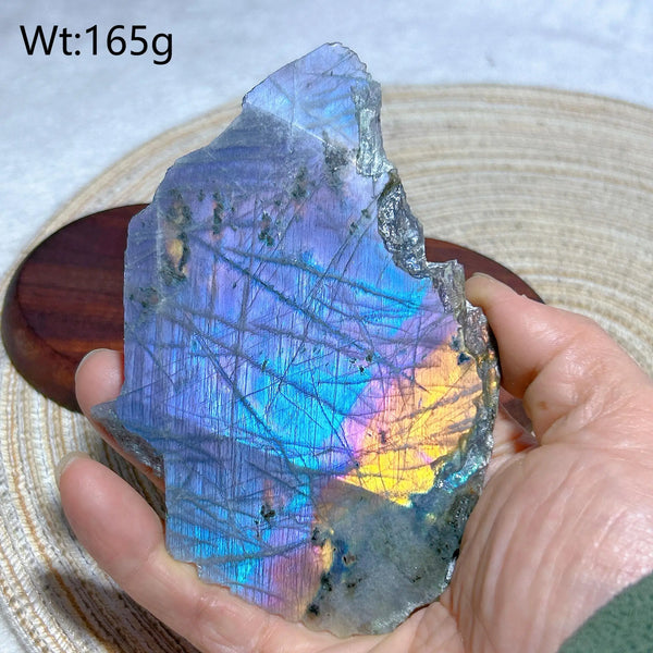Purple Labradorite Slab-ToShay.org