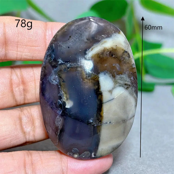 Fire Agate Palm Stone-ToShay.org