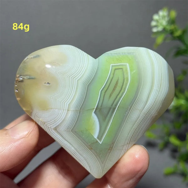 Green Agate Heart-ToShay.org