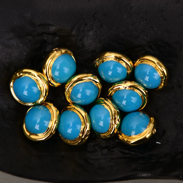 Blue Turquoise Jade Beads-ToShay.org