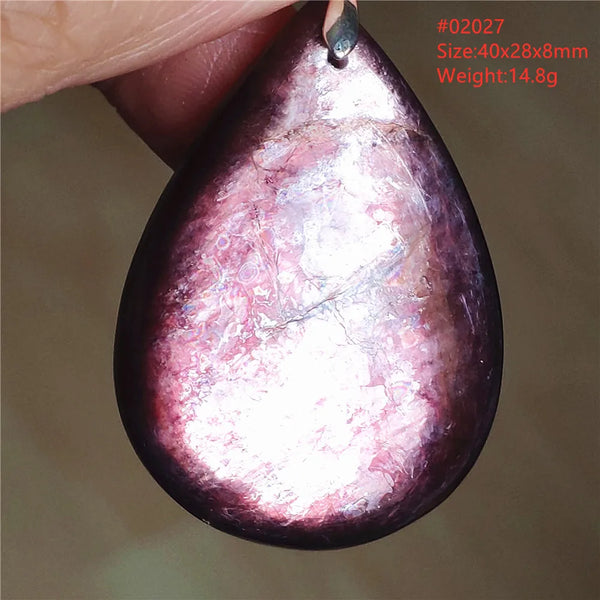 Purple Red Lepidolite Quartz-ToShay.org